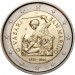  500 лет со дня рождения итальянского живописца, архитектора и писателя Джорджо Вазари. Монета 2 евро в буклете, 2011 год, Сан-Марино.
