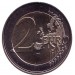Монета 2 евро, 2009 год, Словакия.