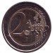 200 лет с рождения Луи Брайля. Монета 2 евро, 2009 год, Бельгия.