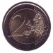 Монета 2 евро, 2010 год, Италия.