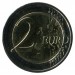 100 лет метеорологическому институту. Монета 2 евро, 2013 год, Бельгия.