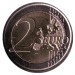 750 лет со дня рождения Данте Алигьери. Монета 2 евро. 2015 год, Италия.
