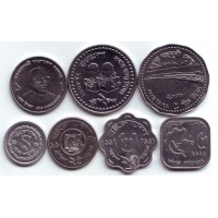 Набор монет Бангладеша (7 шт.), Бангладеш.