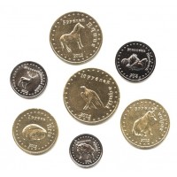 Башкортостан, набор из 7 монет 2012 года