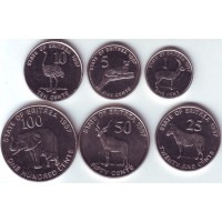 Набор монет Эритреи (6 шт.), 1997 год, Эритрея.