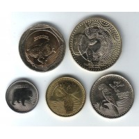 Набор монет Колумбии (5 шт.) 2012-13 гг., Колумбия.