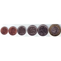 Набор монет Венесуэлы (6 шт.) 2009-2012 гг., Венесуэла.